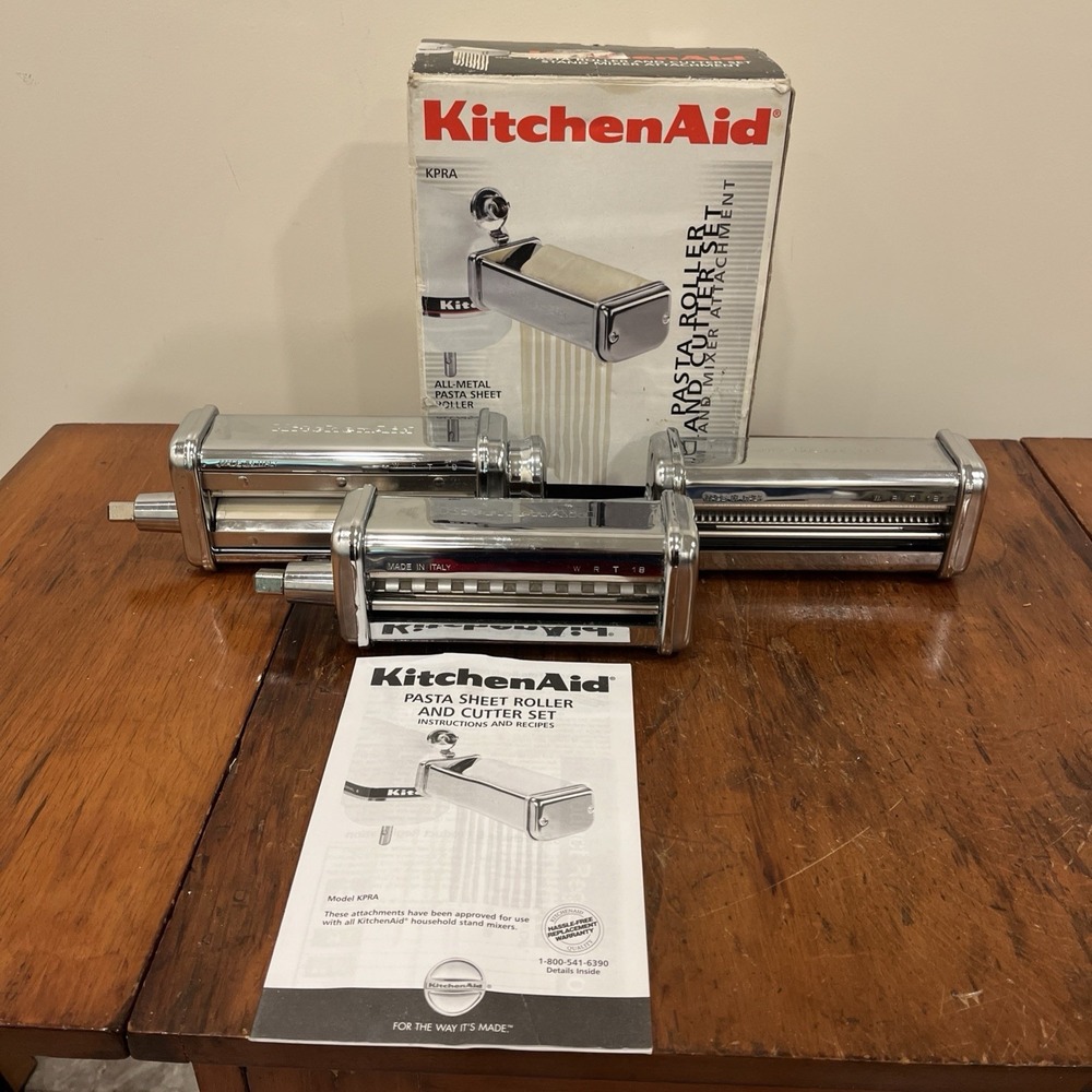 KitchenAid KPRA 3-Piece Pasta Roller and Cutter Set
